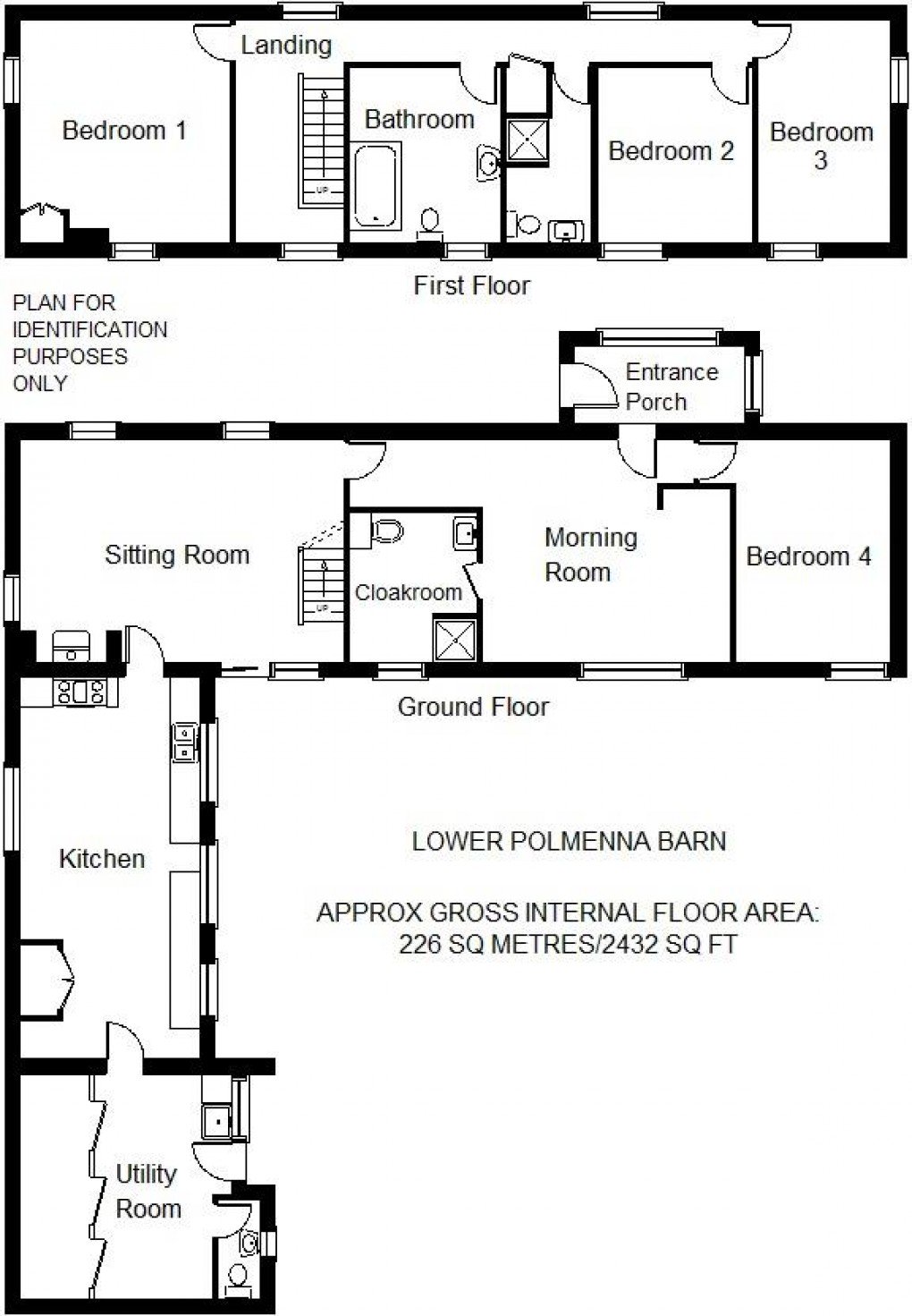 Floorplan for Roseland Peninsula