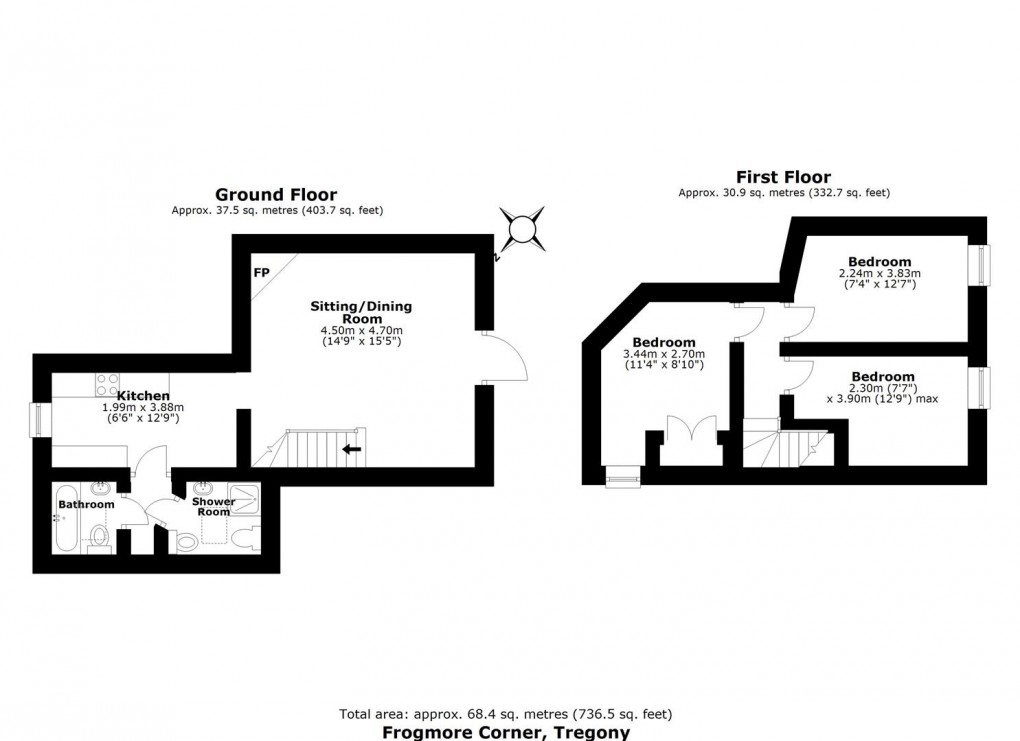 Floorplan for Tregony