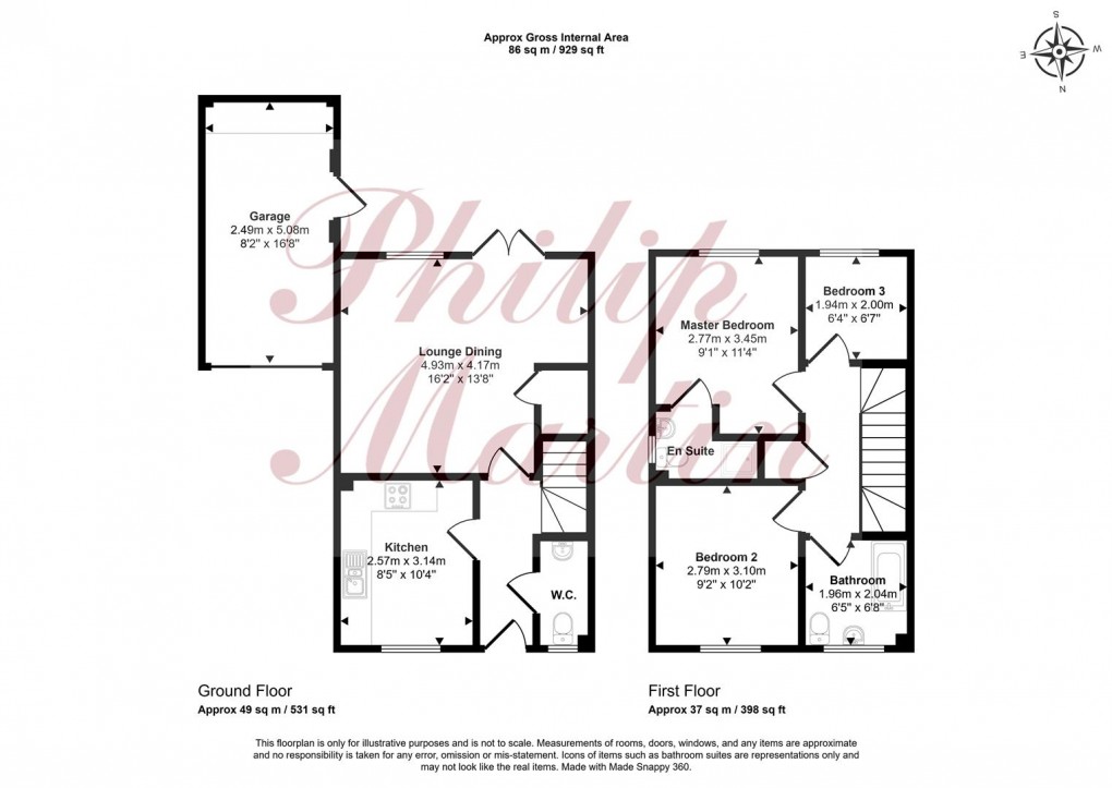 Floorplan for Fairfields, Probus