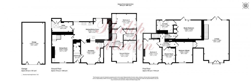 Floorplan for Malpas, Truro