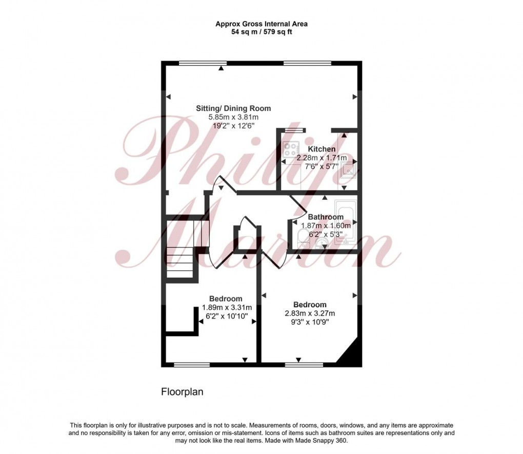 Floorplan for Moresk Road, Truro