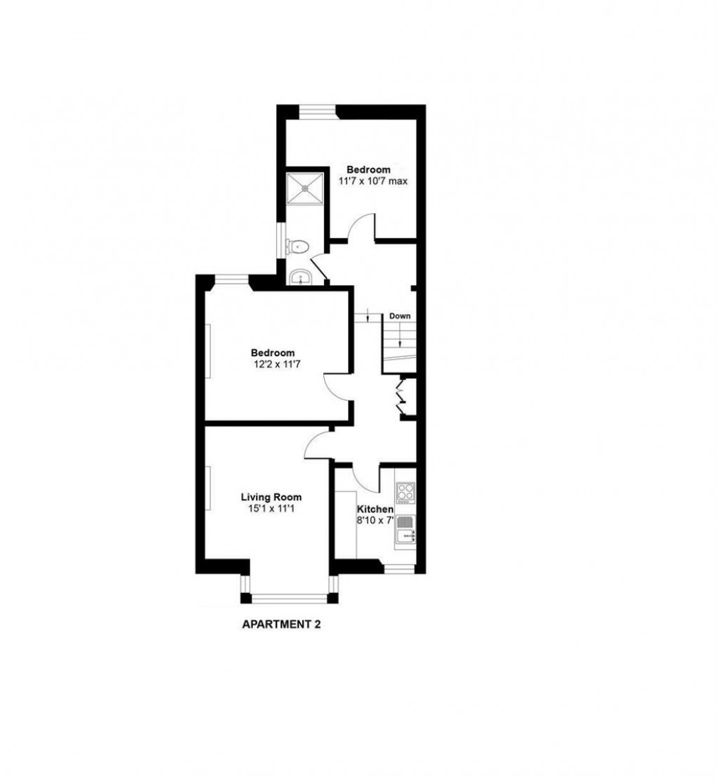 Floorplan for Station Road, Truro