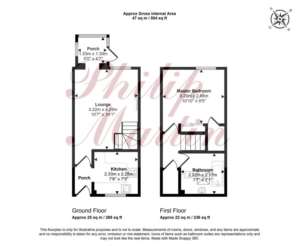 Floorplan for Hicks Close, Probus