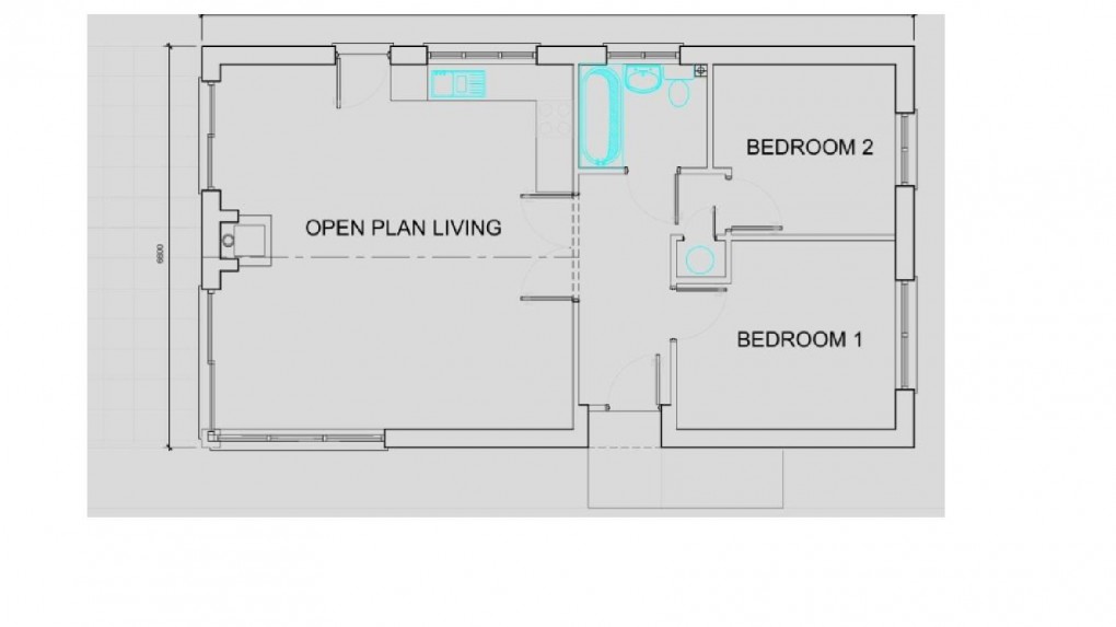 Floorplan for Black Cross, Newquay