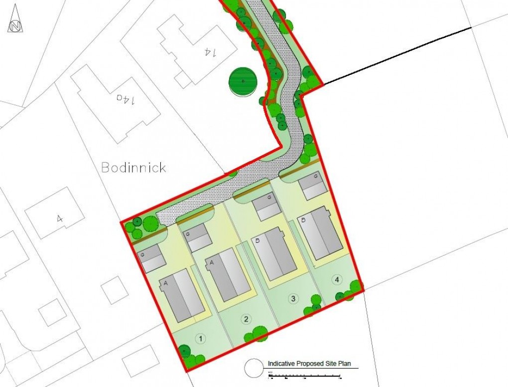 Floorplan for Carlyon Road, Playing Place, Truro