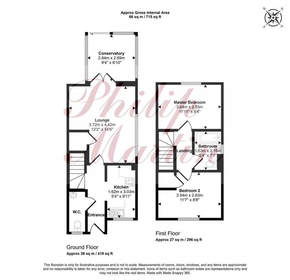 Floorplan for Fairfields, Probus, Truro