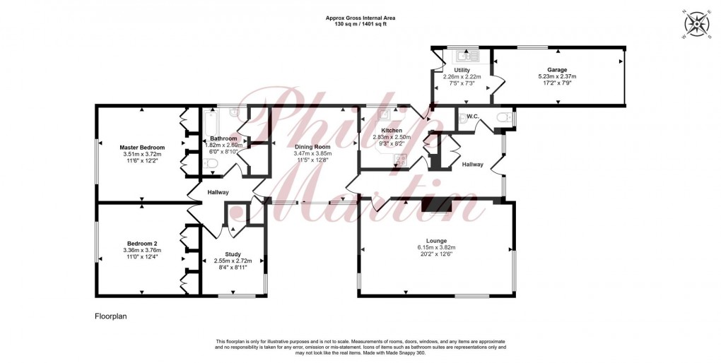 Floorplan for Feock, Truro