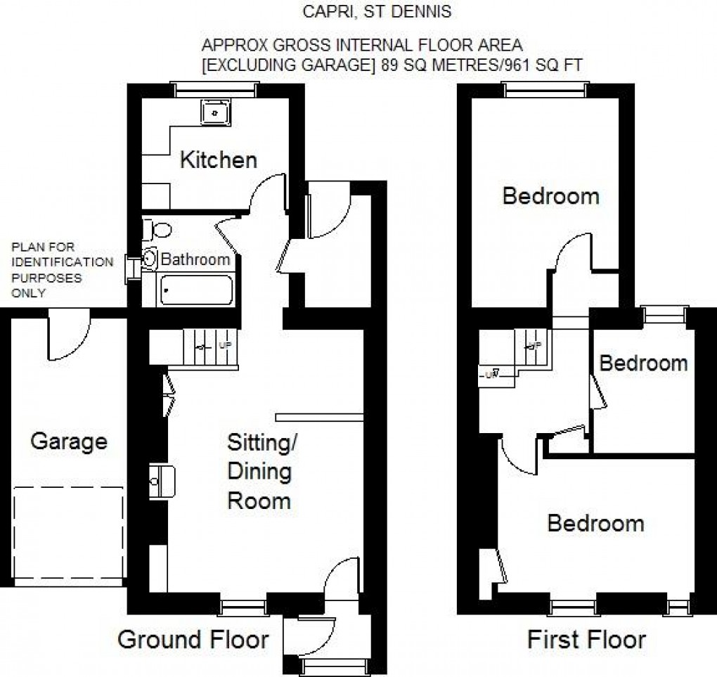Floorplan for St Dennis