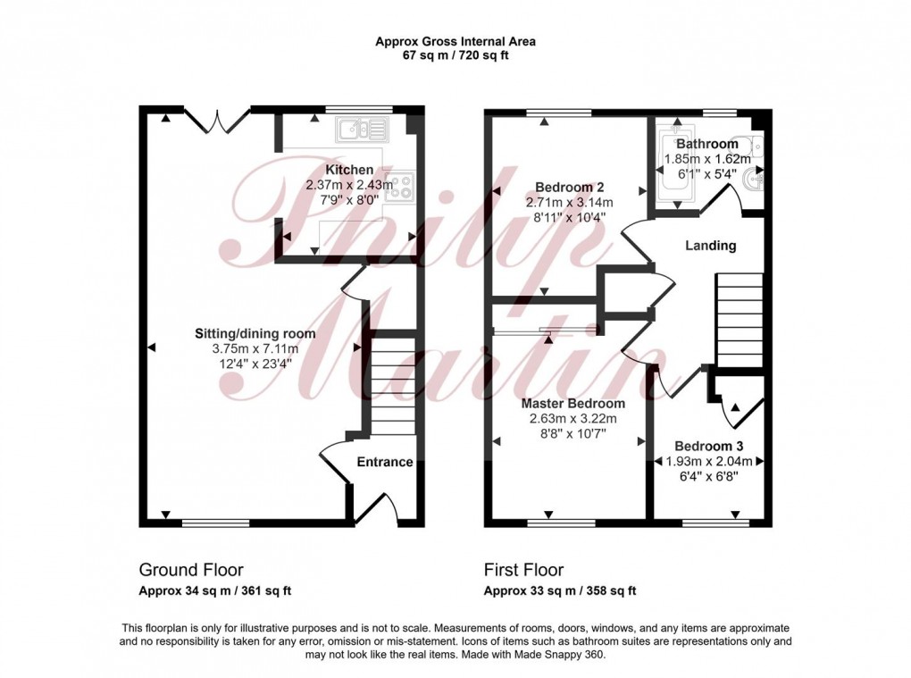 Floorplan for Penair View, Truro