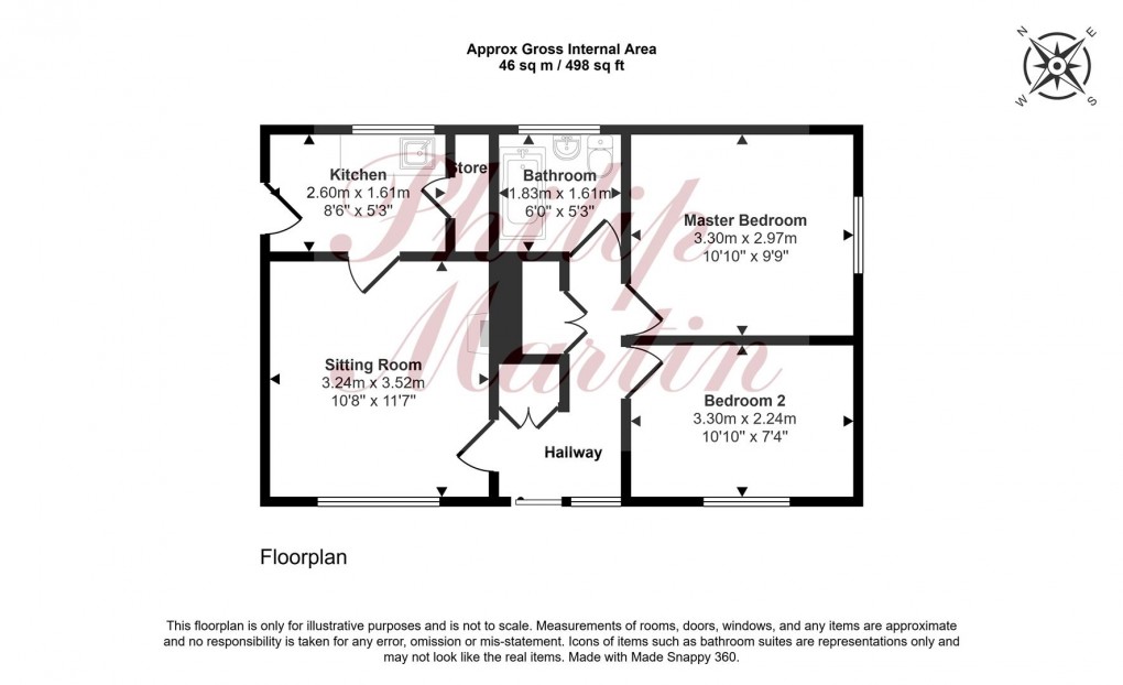 Floorplan for St. Anthony, Bohortha