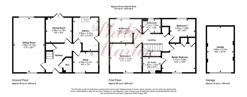Floorplan for The Park, Tregony, Truro